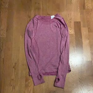 Long Sleeve work out too from Nike